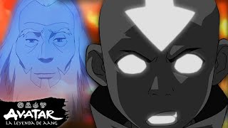 La primera reunión de Aang con Roku 🔥 | Escena completa | Avatar: La Leyenda de Aang