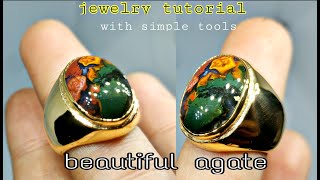 ring making tutorial for beginners - cara membuat cincin pria untuk pemula