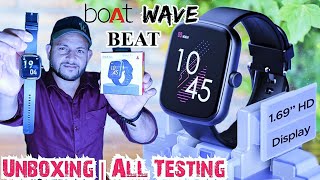 boat wave beat with 600+ watch faces 1.69 hd display and crest health ecosystem smartwatch