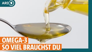 Gute Fette: Wie gesund ist Leinöl und wie decke ich meinen Bedarf an Omega 3? I ARD Gesund