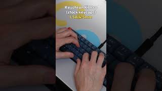 Prueba de escritura (typing test) Keychron K7 Pro