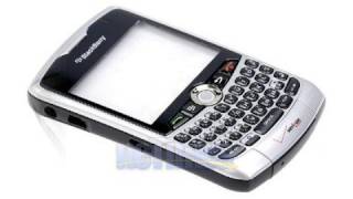 BlackBerry Curve 8330 OEM Silver Color Housing Parts Verizon