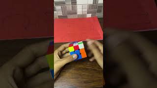 How to solve a 3 by 3 rubikscube Formula for cube #viral #short #trick