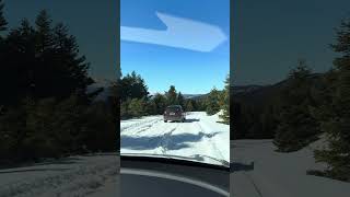 Tesla Model Y Performance off road mode in snow road (15-20cm) with snow tires Good Year Ultragrip 3