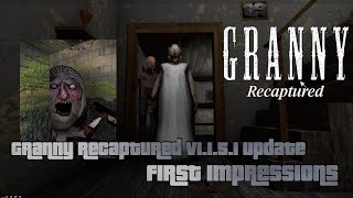 Granny Recaptured V1.1.5.1 Full Gameplay!!(New Hiding Places And More)