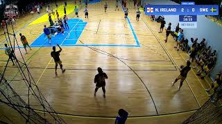 Northern Ireland vs Sweden / Cloth Mixed / Dodgeball World Championships 2024