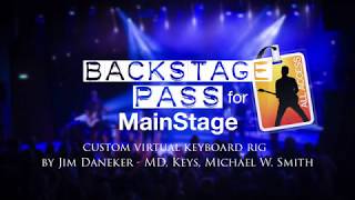 BackStage Pass for MainStage - The B3