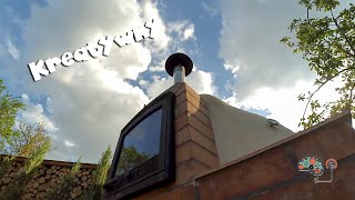 Timelaps - Piec do pizzy na tle nieba :) / Wood fired pizza - bread oven against the sky #12