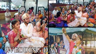 Wedding day vlog 4 | Indian wedding vlog | kannada rituals | bhai ki shaadi