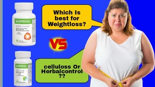 Which is the weight loss best tablet Herbal Control (or) Cell -u l-oss|Herballife dry salad reviews