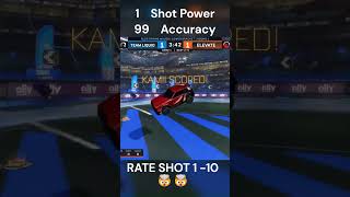 1 shot power 99 accuracy in RLCS #shorts #rocketleague #rocketleagueclips #rl