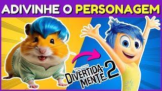 ADIVINHE AS EMOÇÕES DE DIVERTIDA MENTE PELOS PETS 🐱🐶🐹 | Adivinhe o Personagem | Planeta Quiz