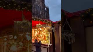 Christmas in Germany #christmas #germany #christmasmarket #kathedrale #winter #travel #shorts