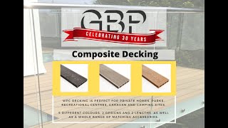 Composite decking - General Building Plastics - GBP - Info - Garden - WPC