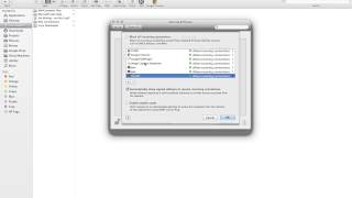 How to Turn Firewall On or Off in Mac OS X