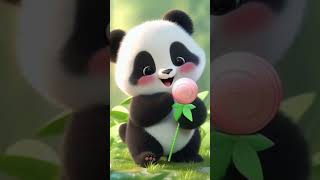 Top 10 Cute Panda AI Images #cute panda  #shorts  #AI images