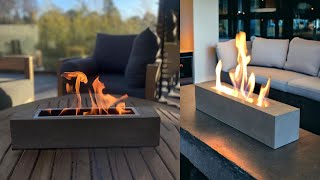 Mavalzy Rectangle Indoor Tabletop Fire Pit Review for Buyers