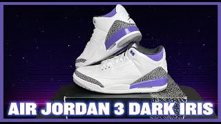 AIR JORDAN 3 DARK IRIS REVIEW | A Super Clean Color Way That Nobody Wanted