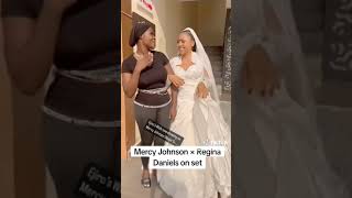 Regina Daniels  and Mercy Johnson #reginadaniel #mercyjohnsonokojie