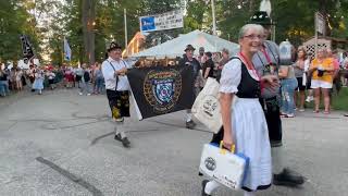 Opening parade at the German American Festival - Oregon, Ohio