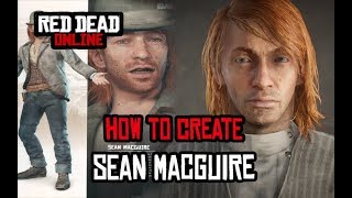 Red Dead Online Sean MacGuire online character (RDR 2 TIPS AND TRICKS)