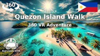 Hundred Islands 360 VR Walk on Quezon Island | Insta360 X4 | June 2024