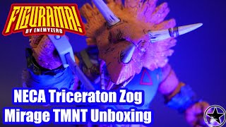 Triceraton ZOG by NECA Mirage Comics Line UNBOXING - Whats in the Box?! - FIGURAMA! by enemyzero