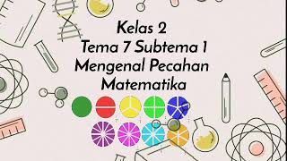 kelas 2 Tema 7 Subtema 1 Matematika (Pecahan)