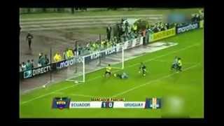 Ecuador vs Uruguay 1 - 0 - Gol de Jefferson Montero - 11/Octubre/2013 - Eliminatorias Brasil 2014