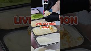 Live Station kem - “Ngôi sao sáng” trong những hình thức tiệc giải nhiệt mùa hè 🍦#icecream  #shorts