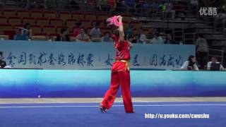 2016 China wushu championship(female)JianShu,Wang yawen 6st place