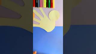 How do you make cute and easy paper craft #shorts #youtube