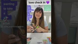 love check in 💜 part 1