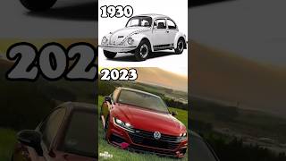 Evolution of Volkwagan Cars 1930 - 2023