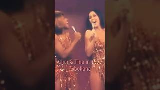 Cher & Tina Turner in 1977 #foryou #viral #singer #cher #tinaturner #classic #highlights #everyone