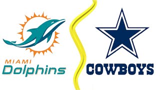 🏈 Miami Dolphins vs Dallas Cowboys  NFL Game Live Stream 🏈