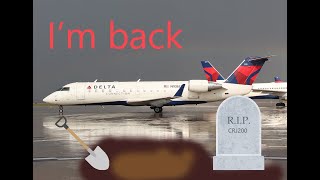 Delta CRJ200, back from the dead