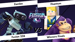 Fusion # 228 - Zomba (ROB) vs Fhantum (Steve/Donkey Kong) - Winners Final