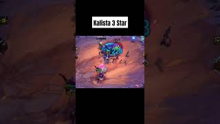 Kalista 3 Star #tft #teamfighttactics #leagueoflegends #kalista