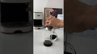 French press coffee making #coffee #frenchpress #bincoo #coldbrewcoffee