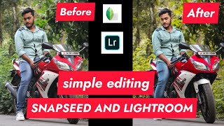 Simple editing Snapseed and lightroom | 5 മിനിറ്റിന്റെ ഉള്ളിൽ ഫോട്ടോ എങ്ങനെ എഡിറ്റ് ചെയ്യാം