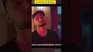 emiway bantai vs krsna 😱 let's see who win 🏆 #shorts #emiwaybantai #krsna #emiwayvskrsna#shortindia