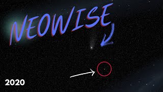 Cometa NEOWISE y objetos cruzando