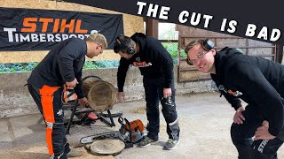 We Trained with STIHL TIMBERSPORTS TEAM GB - This is what happened!