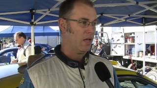 Interview with Ian Menzies at event start - 2012 Snake Racing Coffs Coast Rally