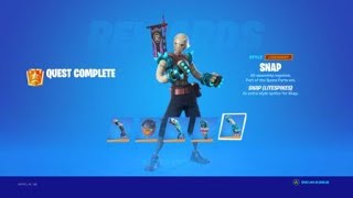 Fortnite -SNAP QUEST COMPLETE SEASON 3 CHAPTER 3