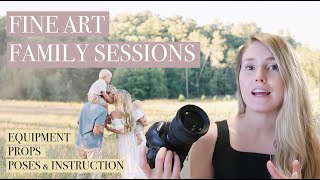 Fine Art Family Sessions with EXAMPLES | Gear, favourite poses, tips & tricks