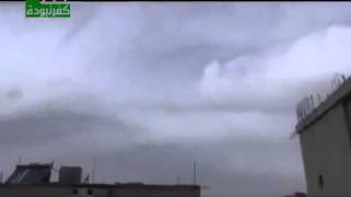 Syria   MiG warplane attack northern Hama Kvrenbaudh Brive 8 3 2013