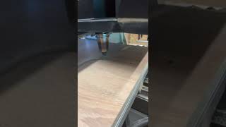 1 минута и вырез готов #втоп #столярка #лдсп #рекомендации #cnc #чпу #rover #nc500 #music #biesse