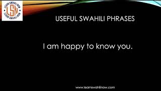 50 USEFUL SWAHILI PHRASES.